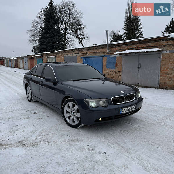 BMW 7 Series 2002 BMW 7 Series 2002