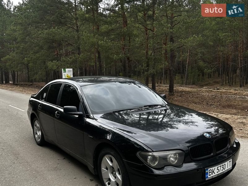 Седан BMW 7 Series 2002 в Березному фото 2 Седан BMW 7 Series 2002 в Березному