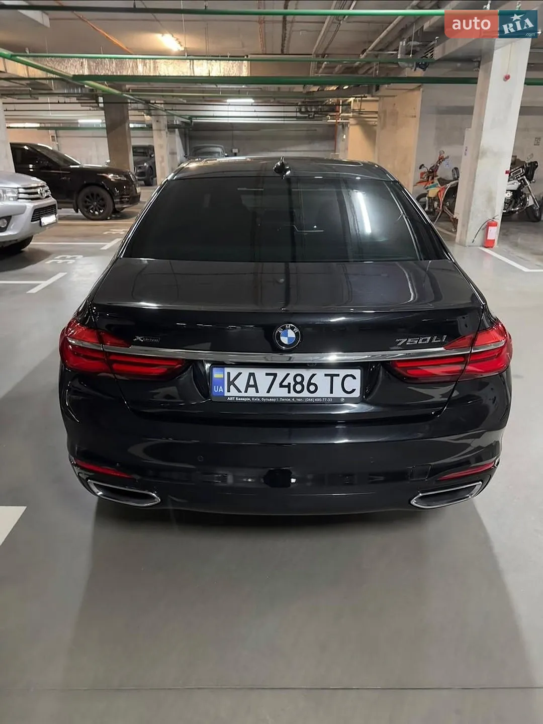 BMW 7 Series 2015 VIN WBA7F21040G382450 фото оголошення 5 з 47