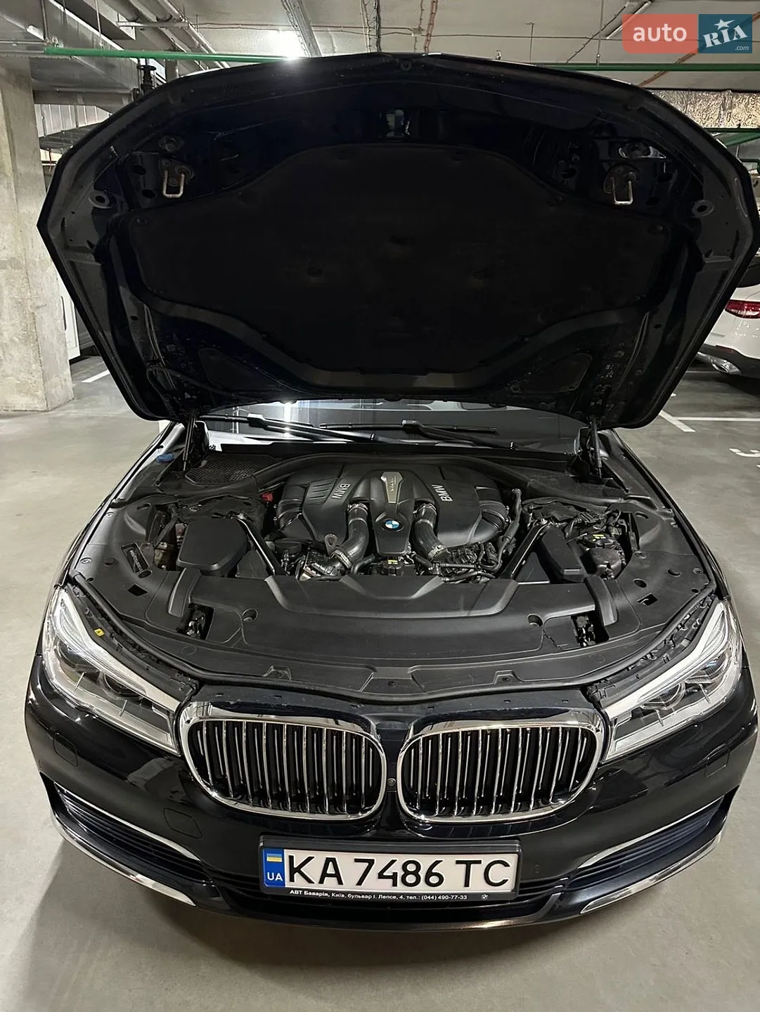 BMW 7 Series 2015 VIN WBA7F21040G382450 фото оголошення 44 з 47