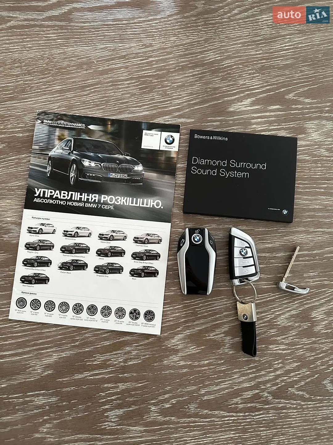 BMW 7 Series 2015 VIN WBA7F21040G382450 фото оголошення 45 з 47