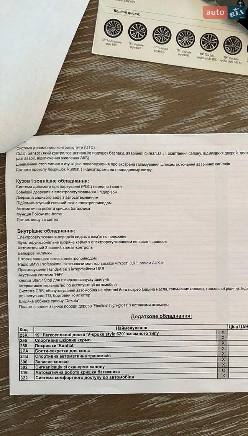 BMW 7 Series 2015 VIN WBA7F21040G382450 фото оголошення 10 з 47