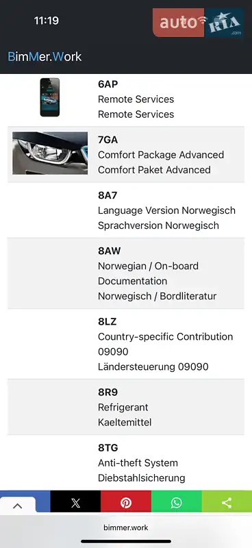 Хетчбек BMW I3 2016 в Львові документ 3 фото Хетчбек BMW I3 2016 в Львові документ