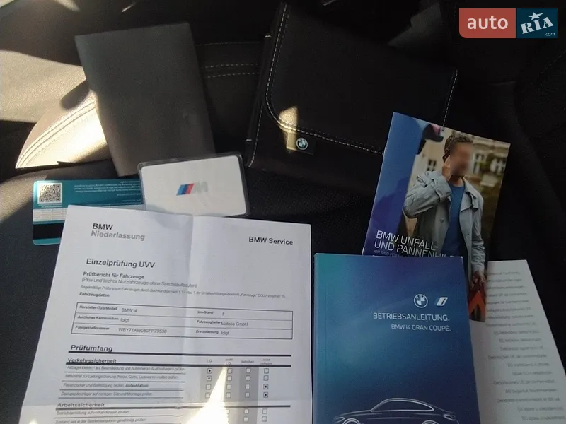Купе BMW i4 2023 в Тернополі документ