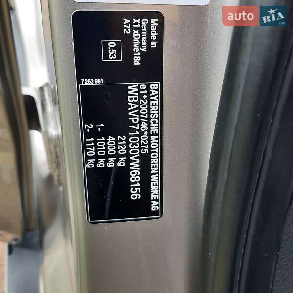 Внедорожник / Кроссовер BMW X1 2014 в Ужгороде