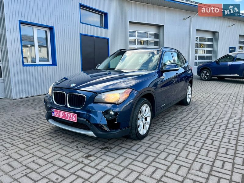 2014 BMW X1, VIN WBAVL1C51EVY22257:plate — фото 1 (autoria)