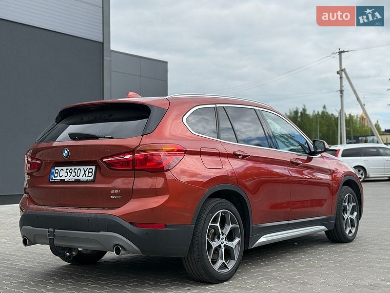 Внедорожник / Кроссовер BMW X1 2019 в Львове