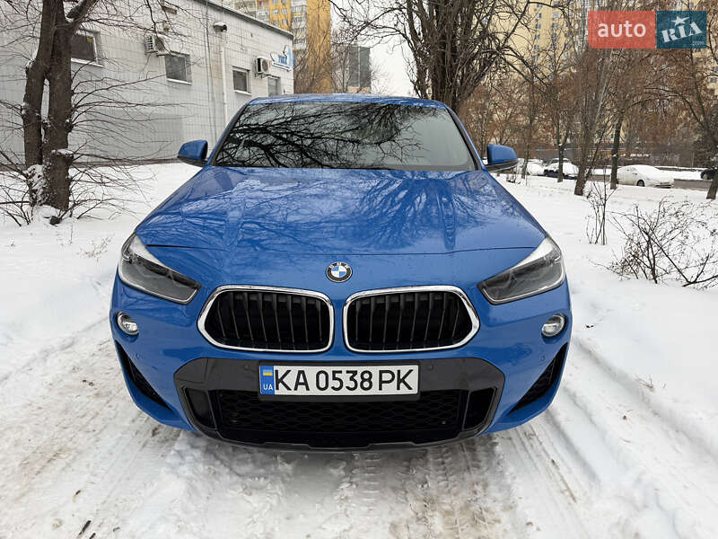 2018 BMW X2, VIN WBAYH31030EH56789:plate — фото 1 (autoria)