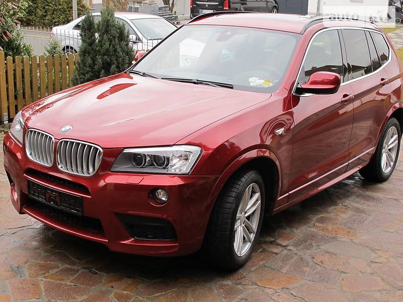 Bmw x3 объем бака