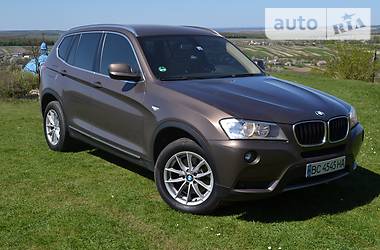 Внедорожник / Кроссовер BMW X3 2013 в Львове