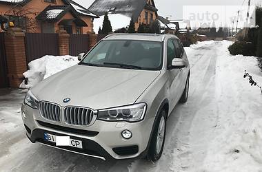 Внедорожник / Кроссовер BMW X3 2017 в Кременчуге