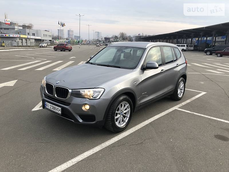 Внедорожник / Кроссовер BMW X3 2015 в Львове