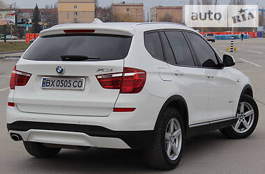 Позашляховик / Кросовер BMW X3 2015 в 