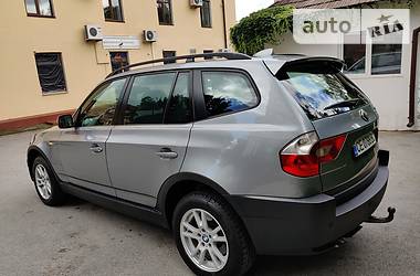 Внедорожник / Кроссовер BMW X3 2004 в Черновцах