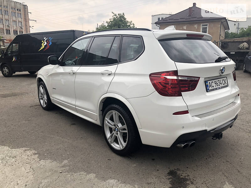 Внедорожник / Кроссовер BMW X3 2014 в Львове