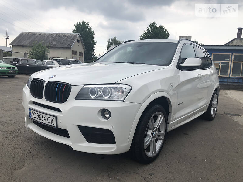 Внедорожник / Кроссовер BMW X3 2014 в Львове