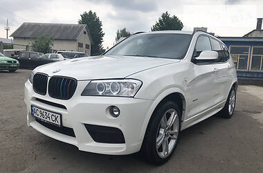 Позашляховик / Кросовер BMW X3 2014 в 