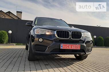 Внедорожник / Кроссовер BMW X3 2016 в Львове