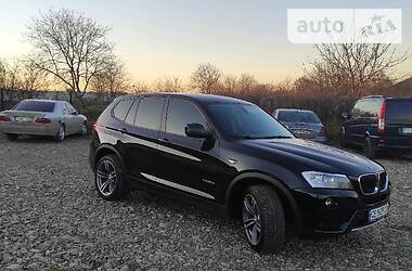 Внедорожник / Кроссовер BMW X3 2012 в Черновцах