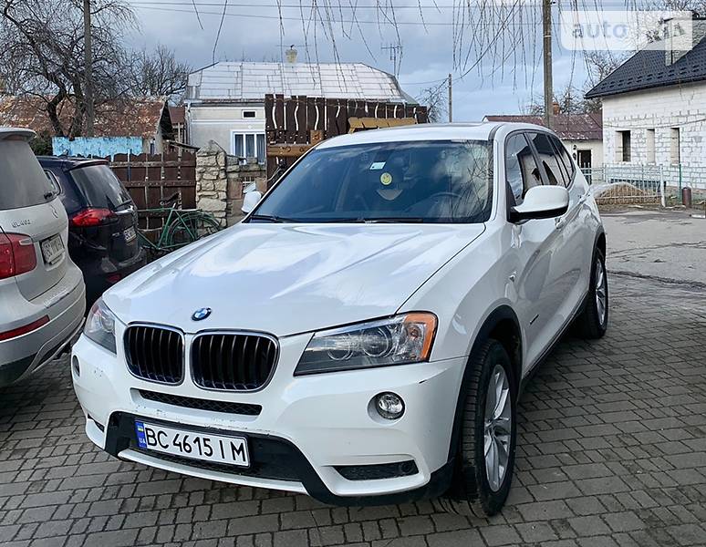 Внедорожник / Кроссовер BMW X3 2012 в Львове