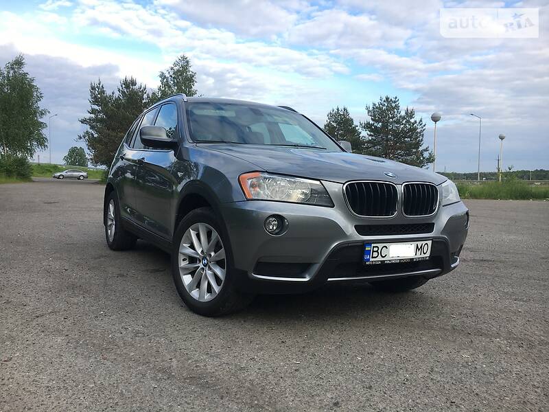 Внедорожник / Кроссовер BMW X3 2012 в Львове