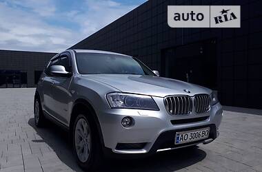 Внедорожник / Кроссовер BMW X3 2013 в Тячеве