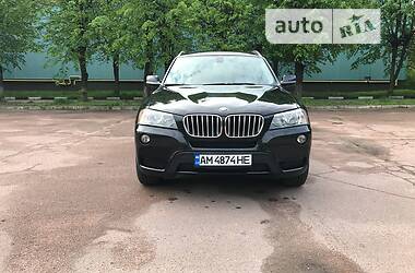 Внедорожник / Кроссовер BMW X3 2012 в Житомире