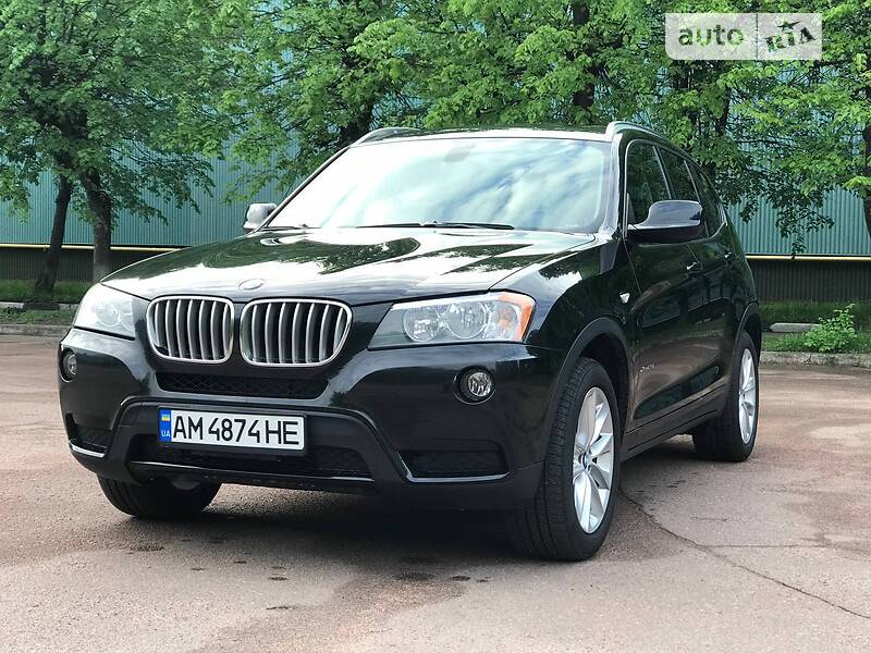 Внедорожник / Кроссовер BMW X3 2012 в Житомире