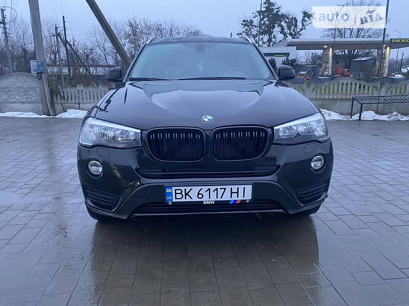 Внедорожник / Кроссовер BMW X3 2017 в Ровно