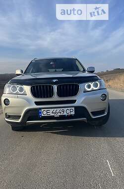 Внедорожник / Кроссовер BMW X3 2013 в Черновцах