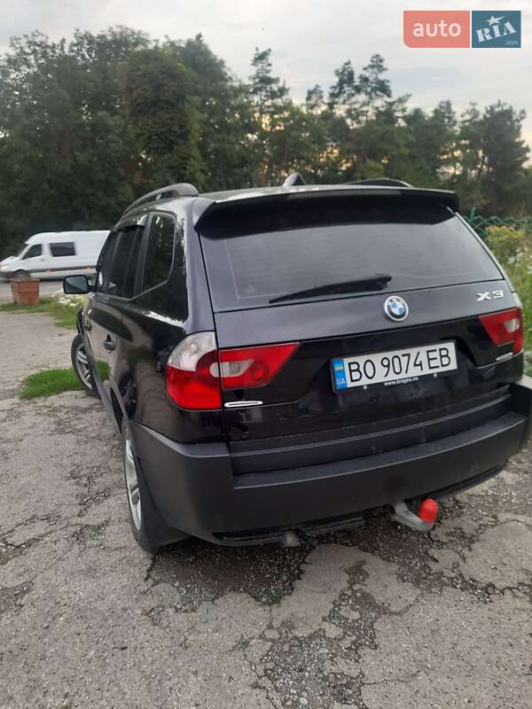 Внедорожник / Кроссовер BMW X3 2005 в Бучаче