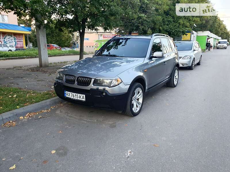 Внедорожник / Кроссовер BMW X3 2004 в Харькове