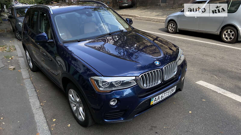 Внедорожник / Кроссовер BMW X3 2015 в Киеве