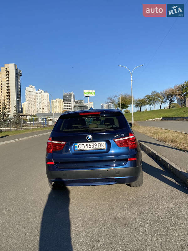 Внедорожник / Кроссовер BMW X3 2012 в Киеве