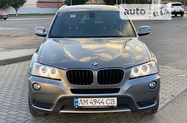 Внедорожник / Кроссовер BMW X3 2013 в Сваляве