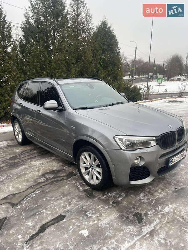 Внедорожник / Кроссовер BMW X3 2017 в Хмельницком