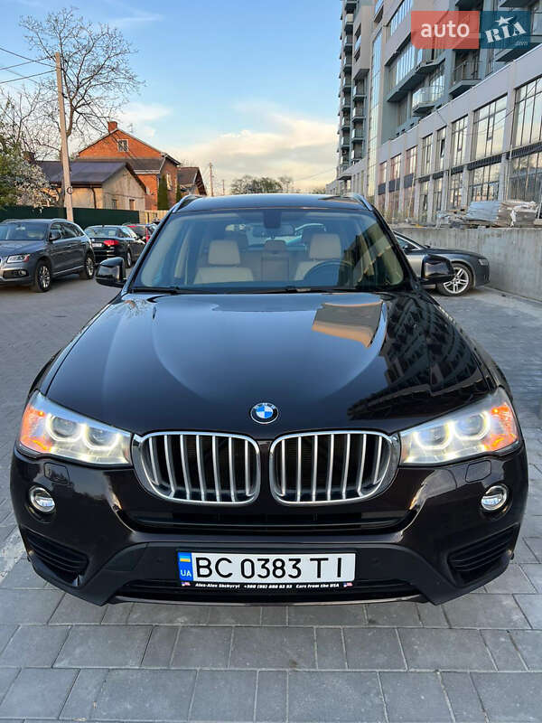 Внедорожник / Кроссовер BMW X3 2015 в Львове
