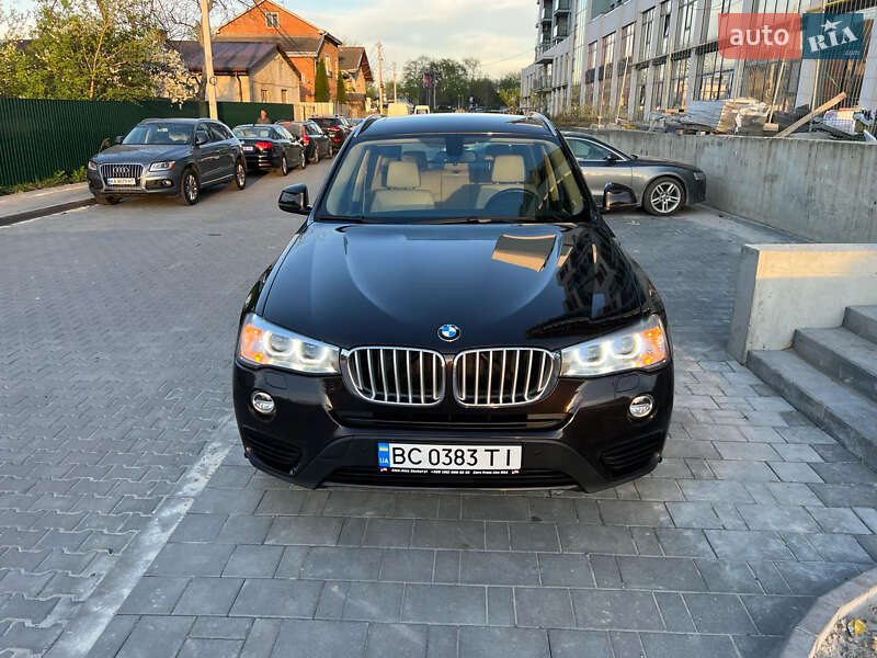 Внедорожник / Кроссовер BMW X3 2015 в Львове