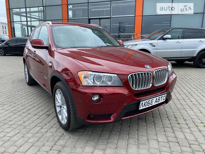 Внедорожник / Кроссовер BMW X3 2012 в Львове