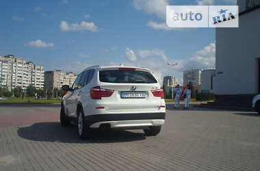 Внедорожник / Кроссовер BMW X3 2012 в Львове