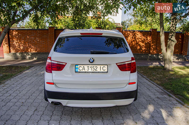 Внедорожник / Кроссовер BMW X3 2012 в Черкассах