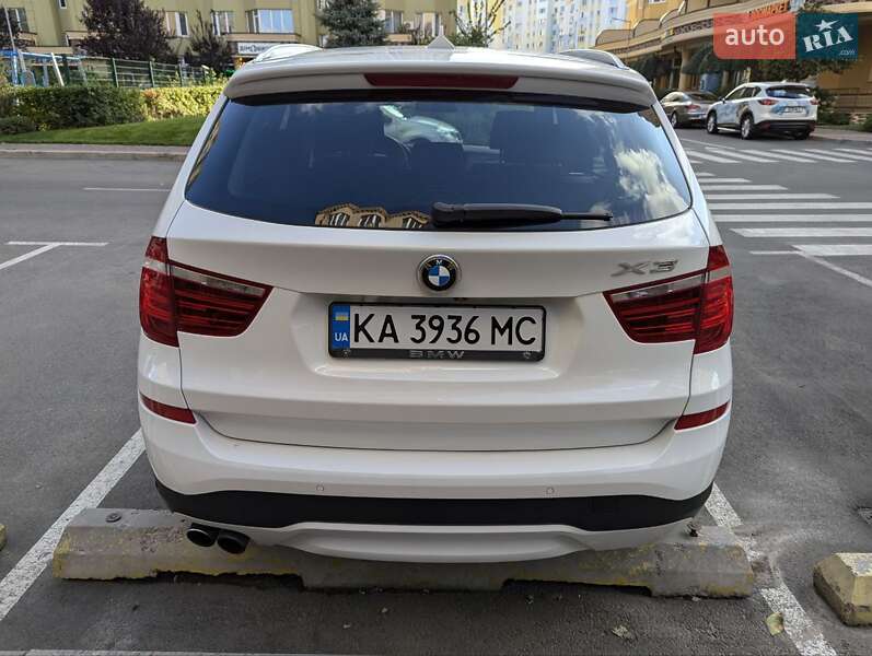 Внедорожник / Кроссовер BMW X3 2017 в Киеве