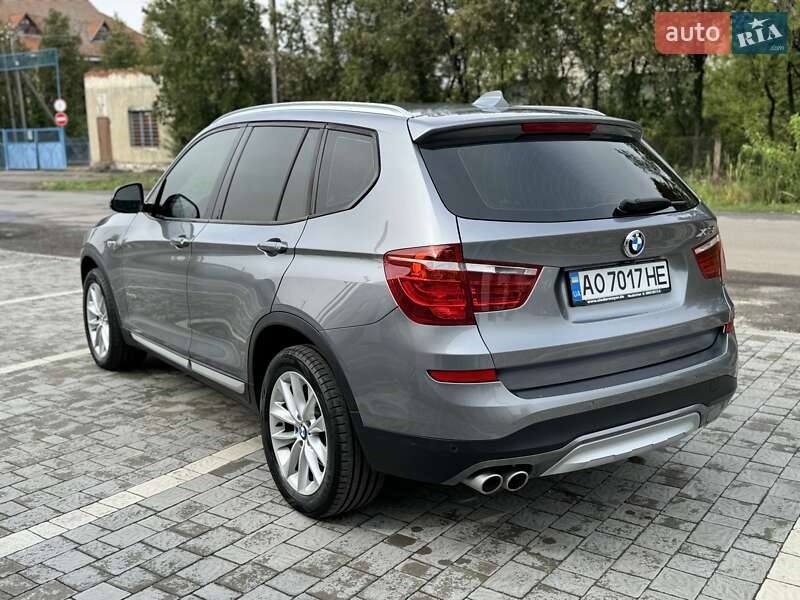 Внедорожник / Кроссовер BMW X3 2016 в Ужгороде