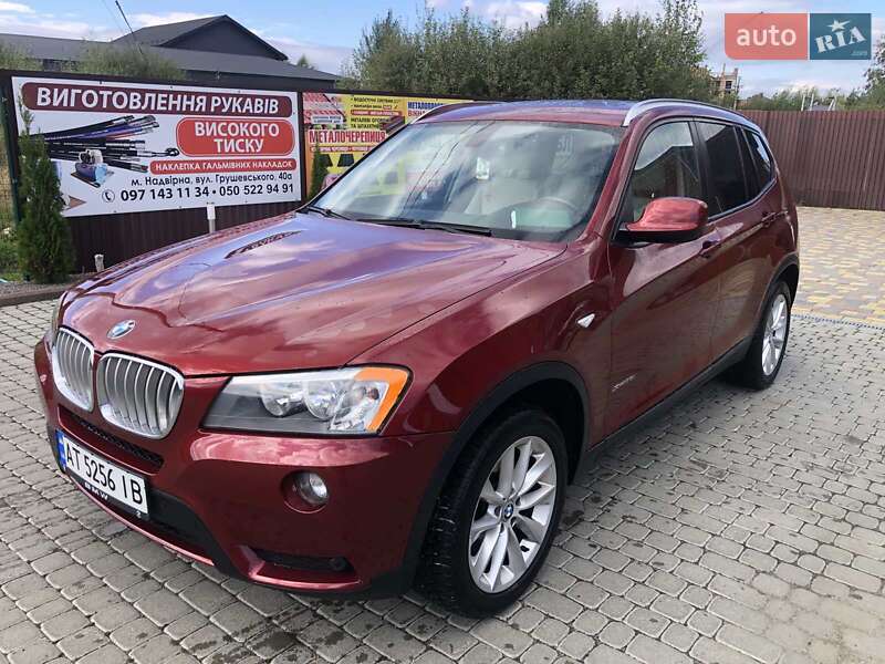 Позашляховик / Кросовер BMW X3 2012 в Надвірній