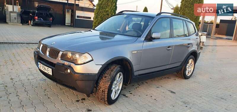 Внедорожник / Кроссовер BMW X3 2004 в Черновцах