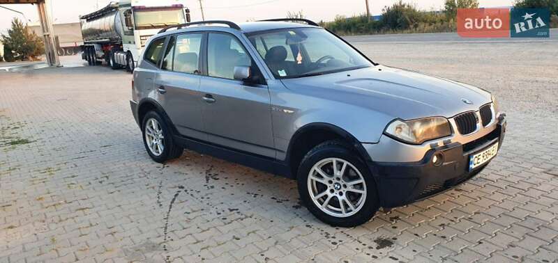 Внедорожник / Кроссовер BMW X3 2004 в Черновцах