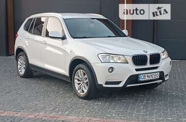 Внедорожник / Кроссовер BMW X3 2012 в Чернигове