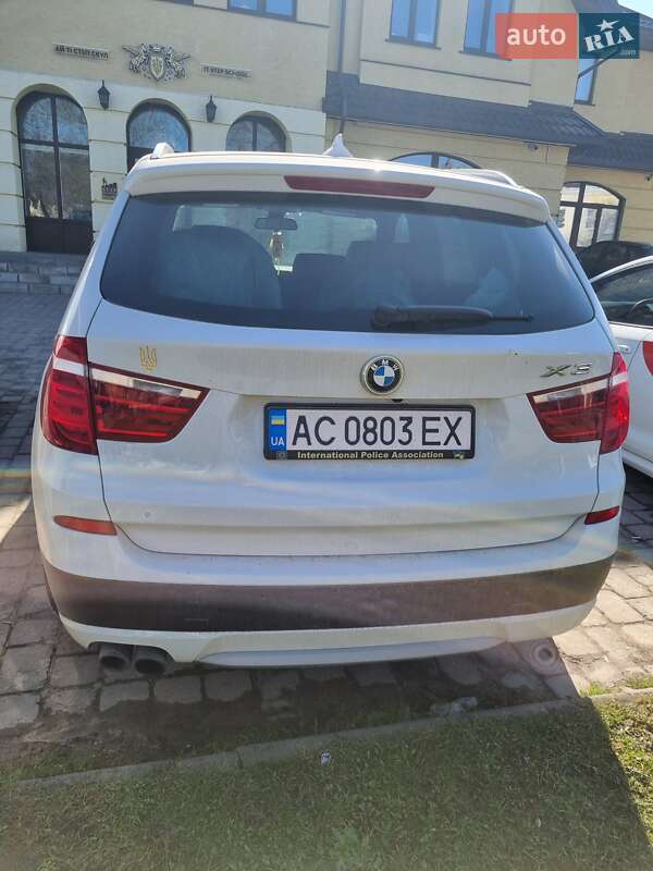 Позашляховик / Кросовер BMW X3 2012 в Луцьку