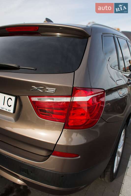 Внедорожник / Кроссовер BMW X3 2012 в Луцке