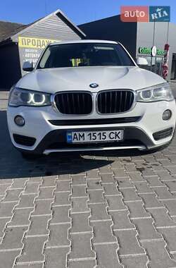 Внедорожник / Кроссовер BMW X3 2015 в Звягеле